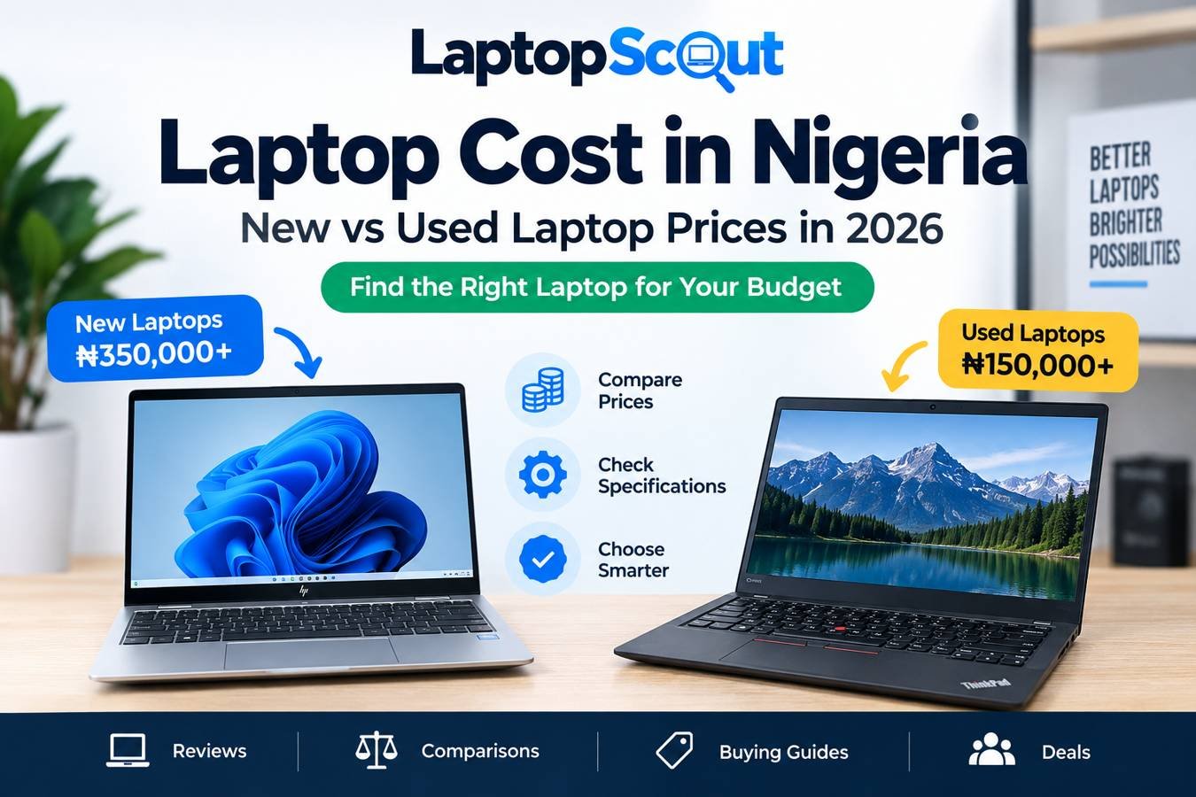 Laptop Cost in Nigeria: New vs Used Laptop Prices in 2026